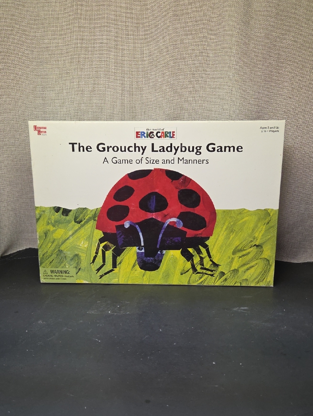 The Grouchy Ladybug Game Eric Carle A Game of Size and Manners